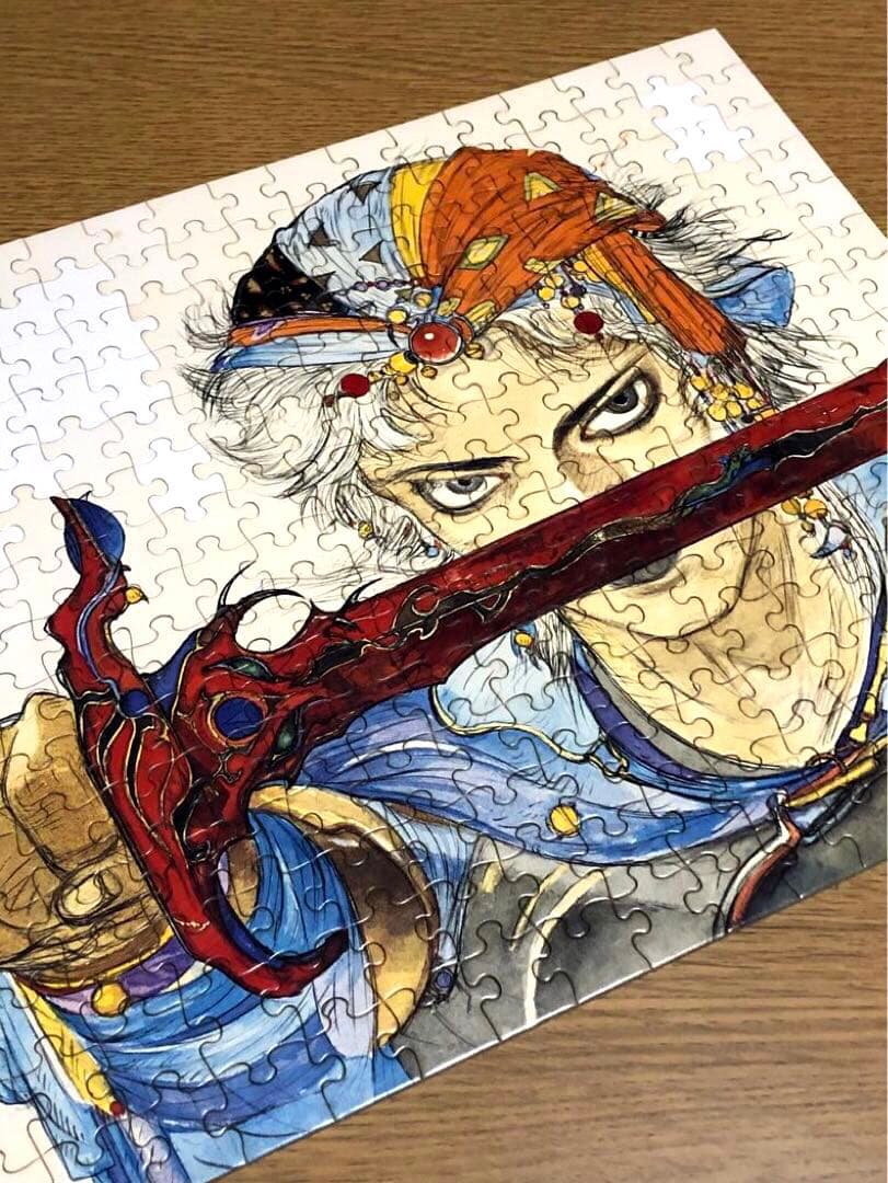 ファイナルファンタジー Ⅱ ジグソーパズル 決意 天野喜孝 希少 - メルカリ