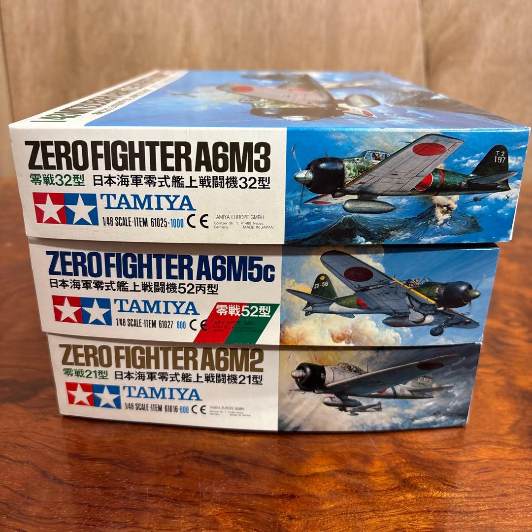 Tamiya 1/48 零戦モデルキットセット 0127o131 タミヤ 1/32 エアー