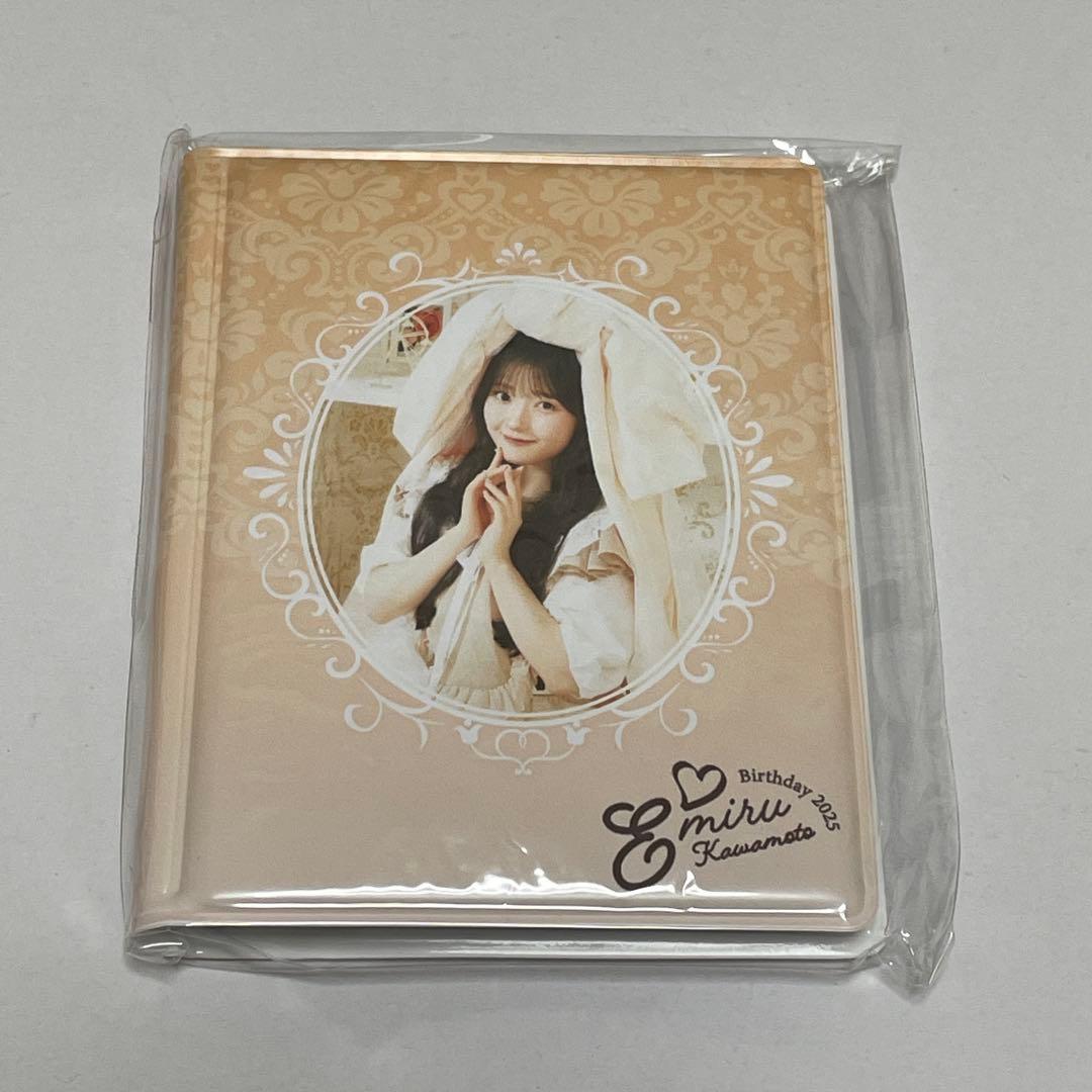 川本笑瑠 生誕 チェキファイル - メルカリ