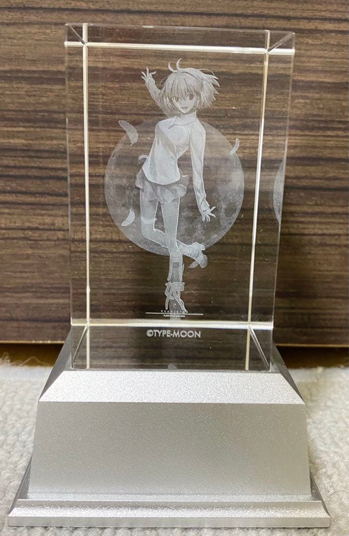 月姫 アルクェイド 3Dクリスタル 月姫 エビテン 初回限定版 特典