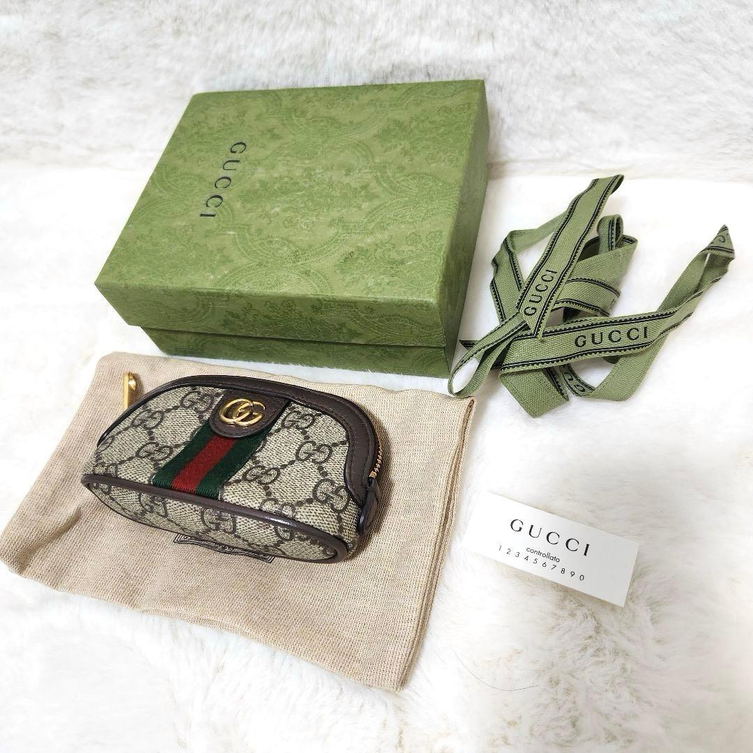 ✨極美品　付属品完備✨グッチ　ケース　小銭入れ　キーリング　オフディア