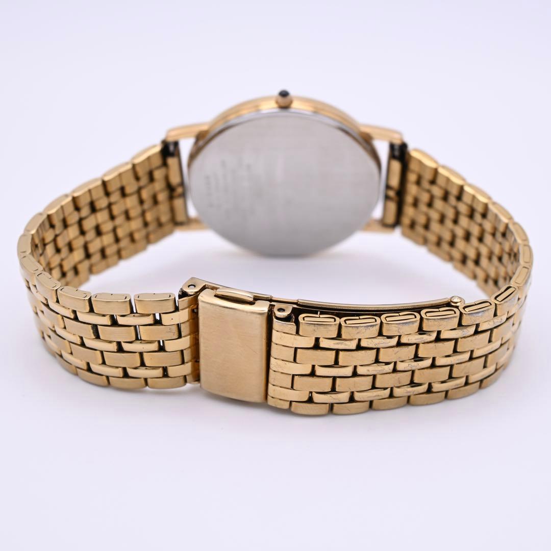 SEIKO セイコー Dolce メンズ 腕時計 ゴールド 新品電池