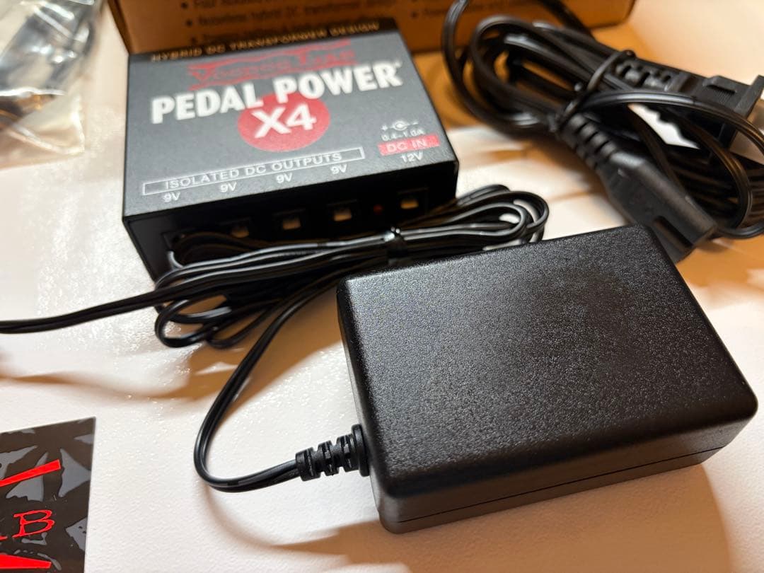 VOODOO LAB Pedal Power X4 【国内正規品／付属品完備】