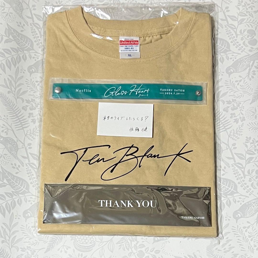 テンブランク tシャツ＆リストバンド