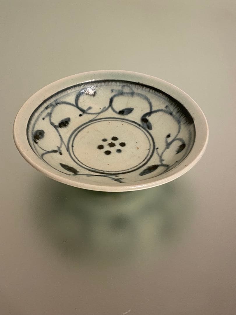 小嶋亜創『絵付け安南浅鉢』初期伊万里 李朝 古唐津 黒高麗
