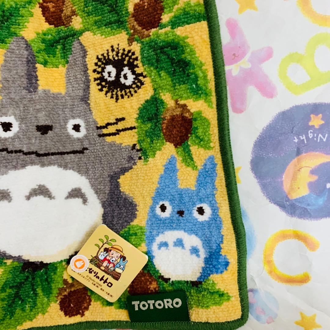 激レア　となりのトトロ　シェニール織 タオル ハンカチ スタジオジブリ