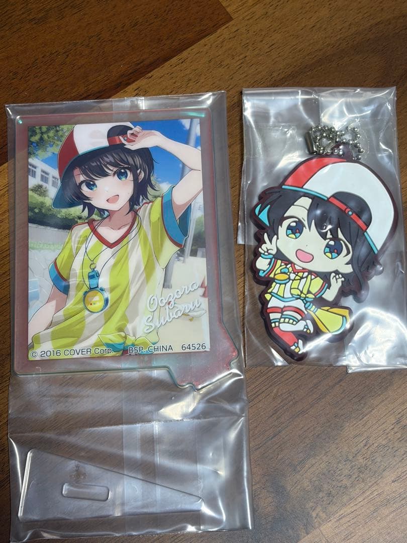 大空スバル アクリルスタンドとラバーチャームセット - メルカリ