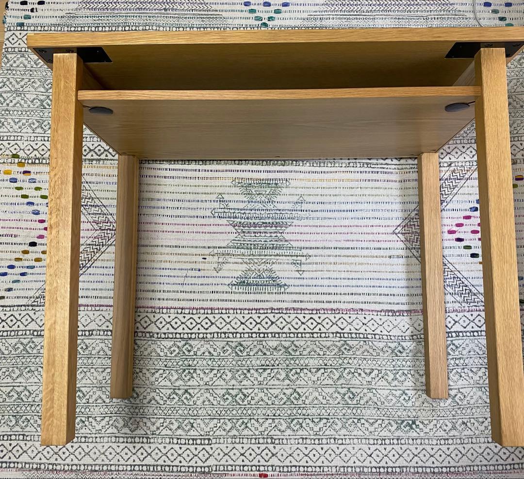 無印　オーク材デスク