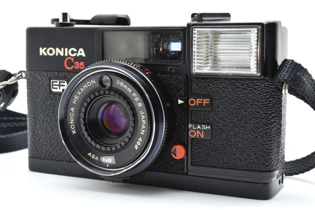 コニカ KONICA C35 EF すぐ使える 動作確認済品