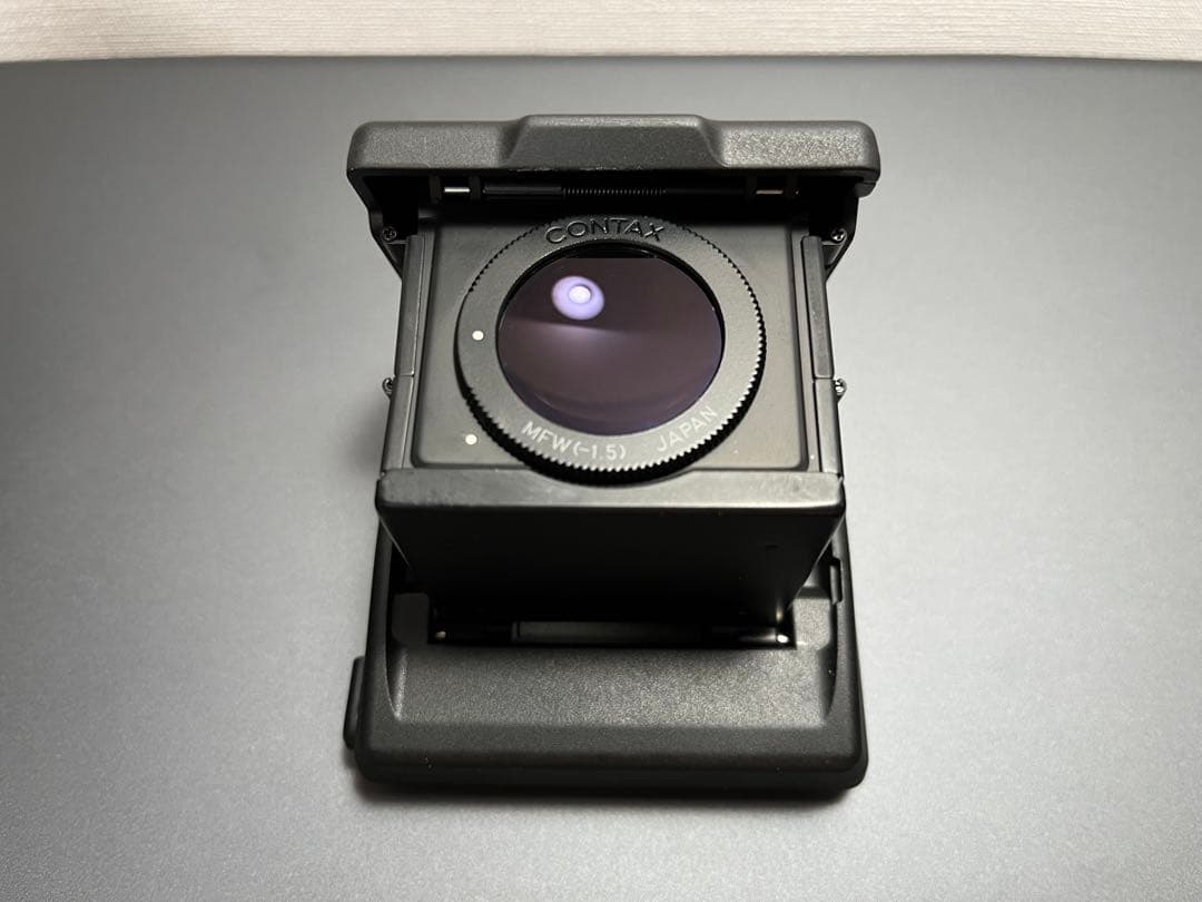 CONTAX 645ボディ ウエストレベルファインダー付き フィルムバック欠品