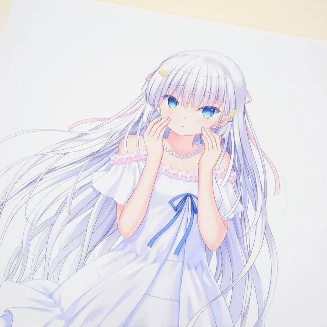 Key 20周年 描き下ろしイラスト　複製原画 Summer pockets