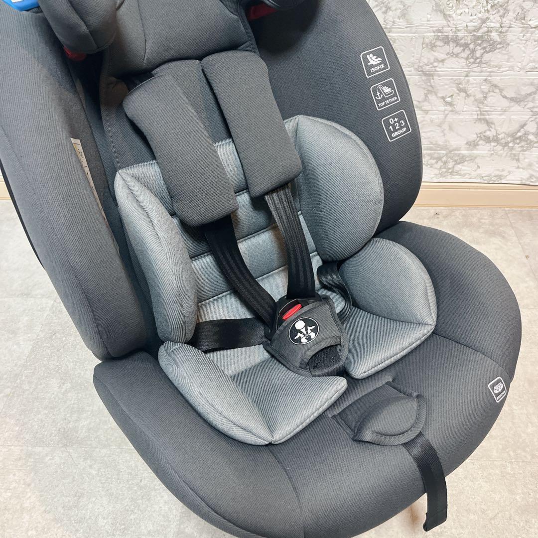 アイリスプラザ PZ ISOFIX固定 チャイルドシート 回転式【美品