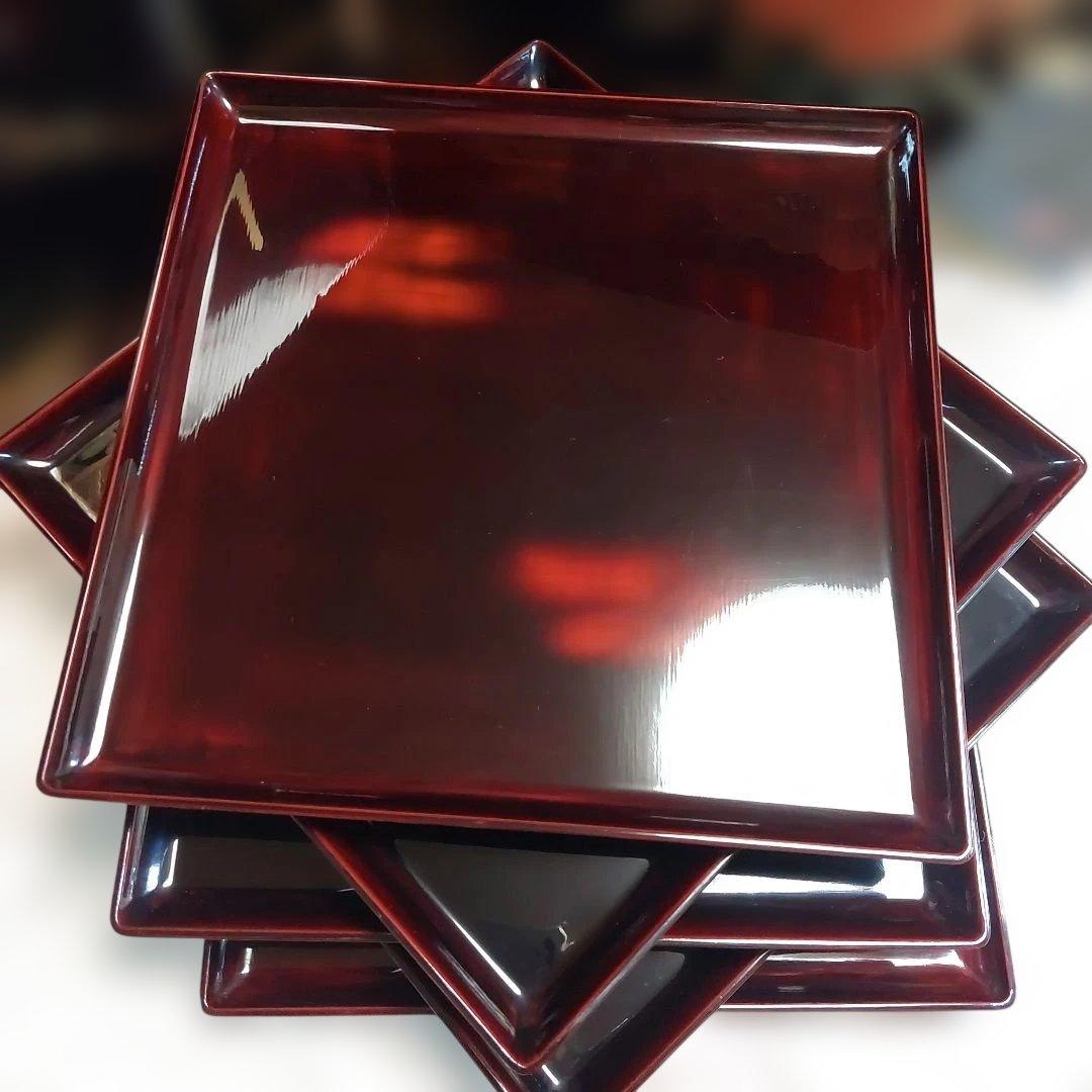 茶道具輪島塗暁四方膳五客 - メルカリ