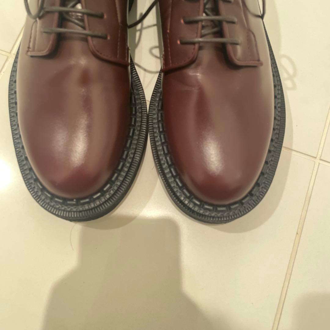 限定値下MAISON SPECIAL ビブラムタンクソールプレーントゥシューズ