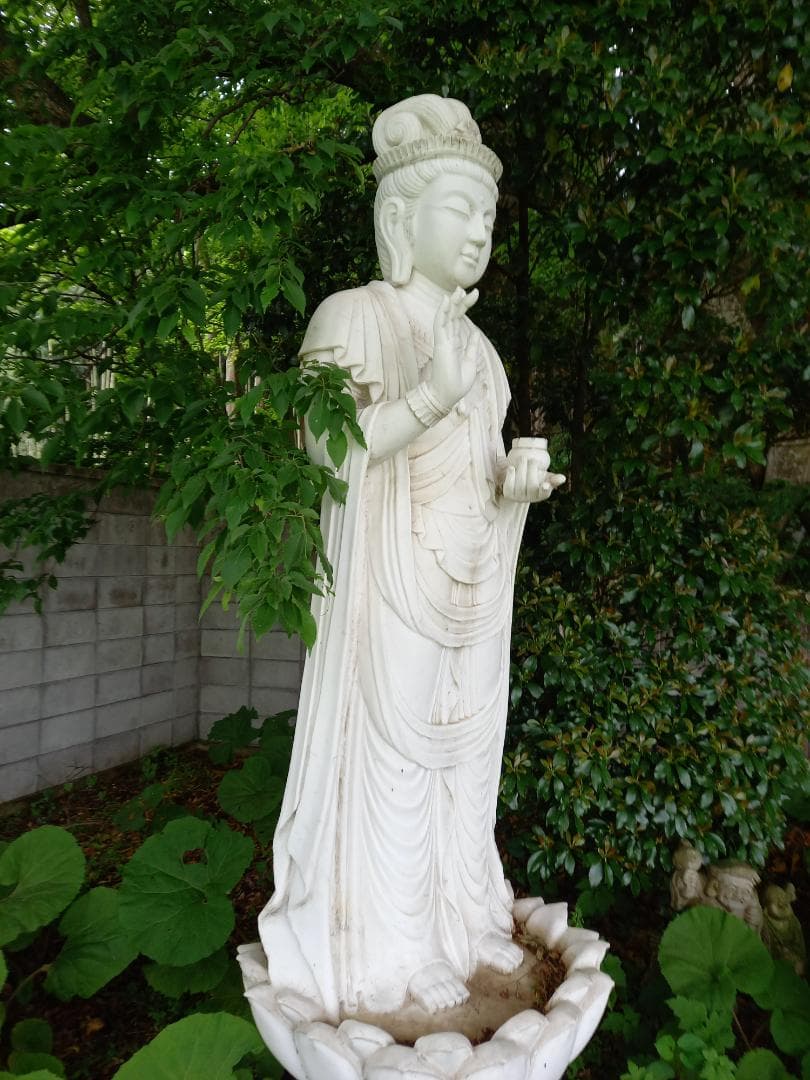 イタリア製大理石】観音様