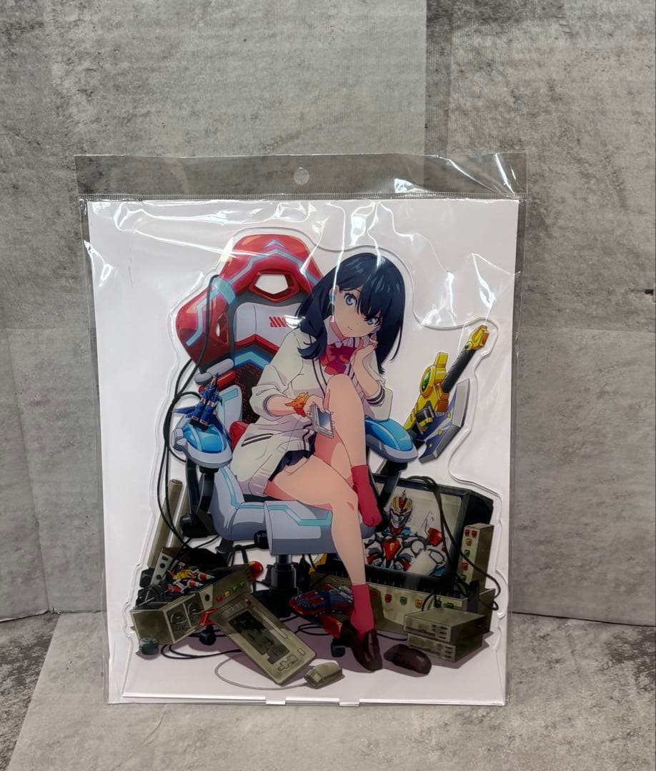 GRIDMAN 宝多六花 ゲーミングチア アクリルフィギュア グリッドマン 新品