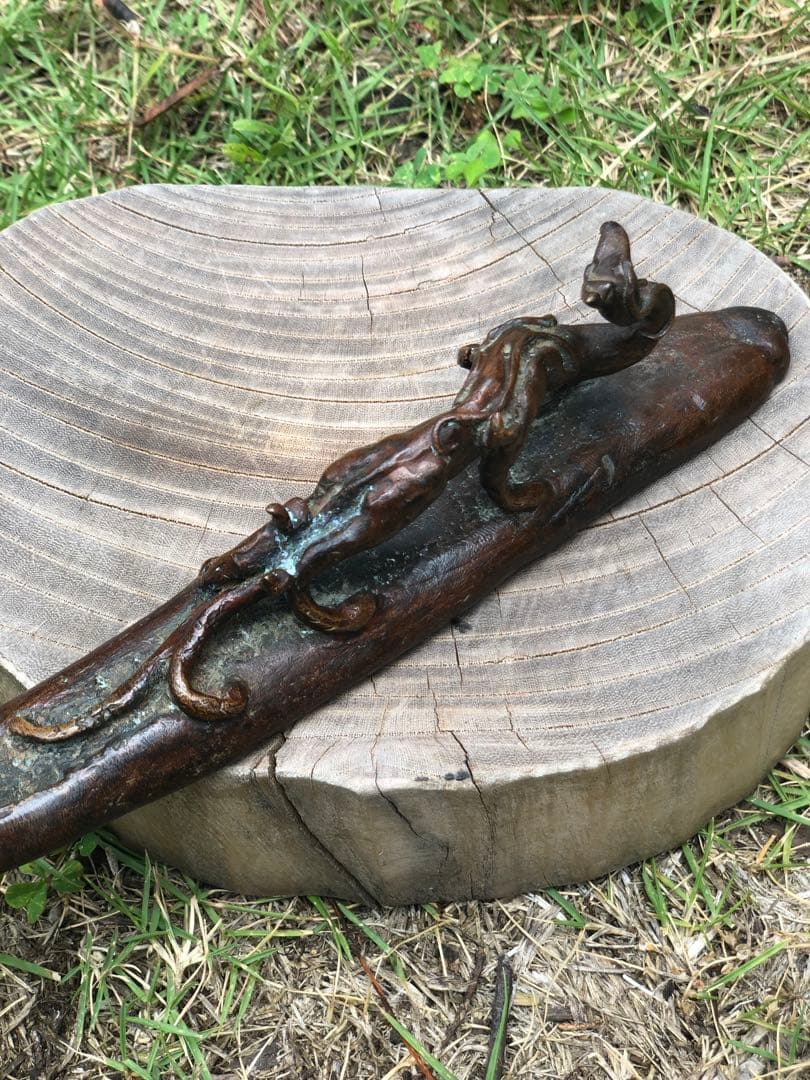 佐渡銅器 文鎮 ペーパーウエイト