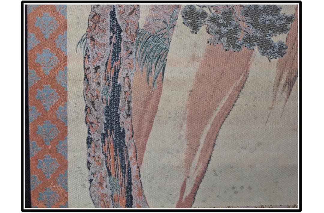 祖父の宝　時代の掛軸　書道筆保証　　日本　中国美术品 X1099C16-9