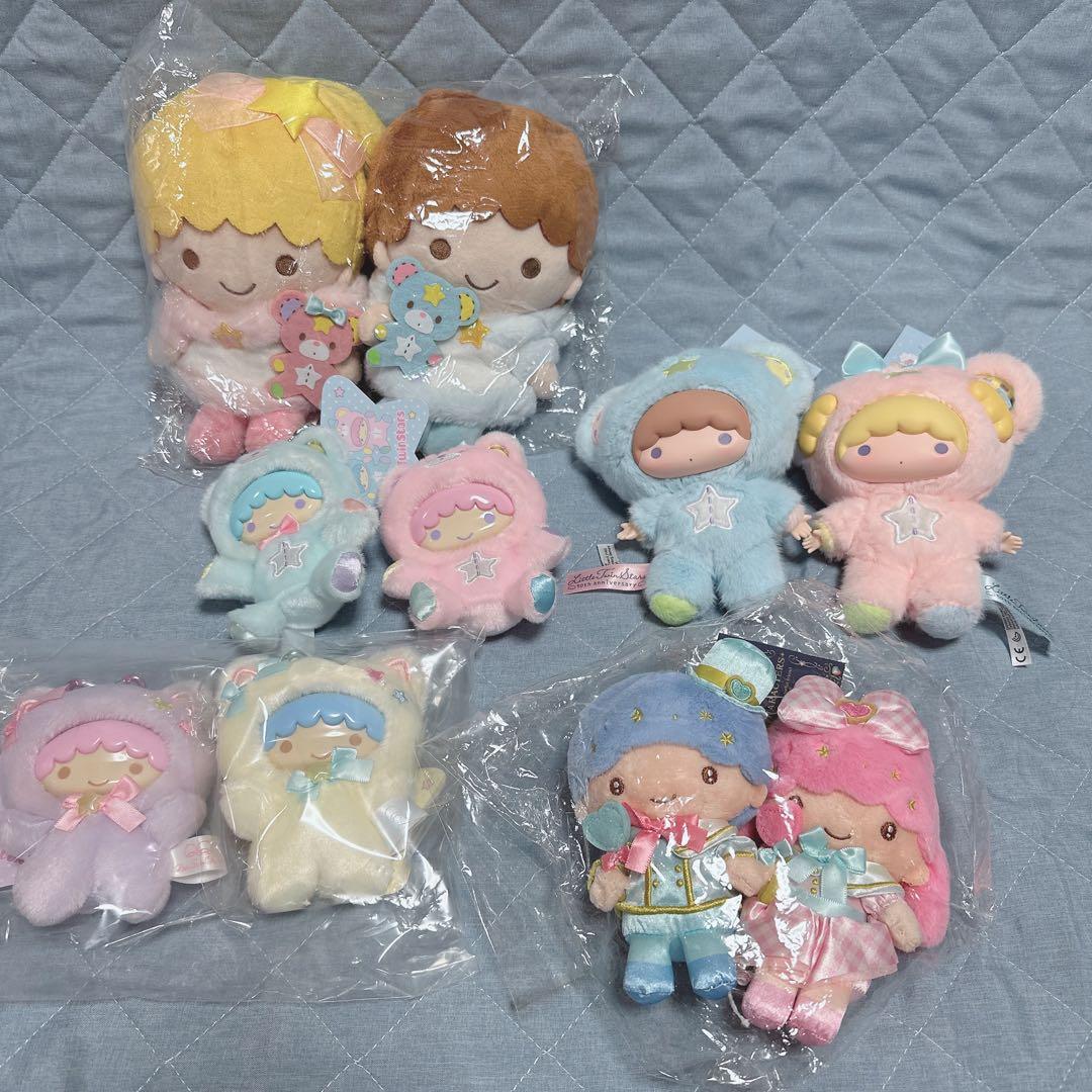 サンリオ❣️激レア　キキララ パフポフ　マスコット　テーブル　プレート　マグ