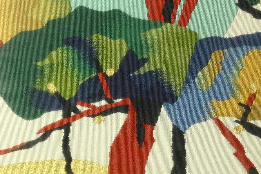 堂本印象 つづれ松 染め裂 額装 西陣 呉服屋蔵 美品(K-LC935) - メルカリ