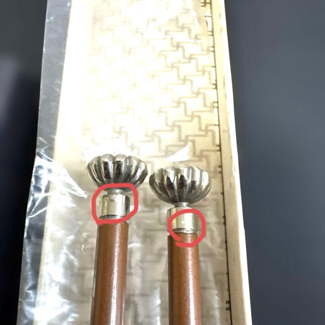 C,様専用☆ 火箸 3つ(桐実頭 菊頭 菊蕾頭)・2