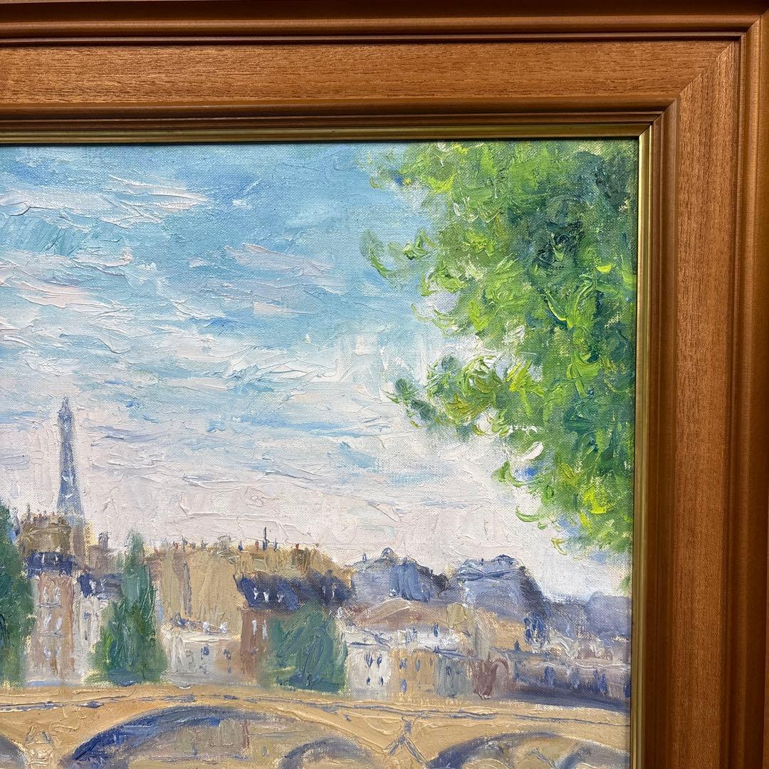 画家　梶田英一　油彩画