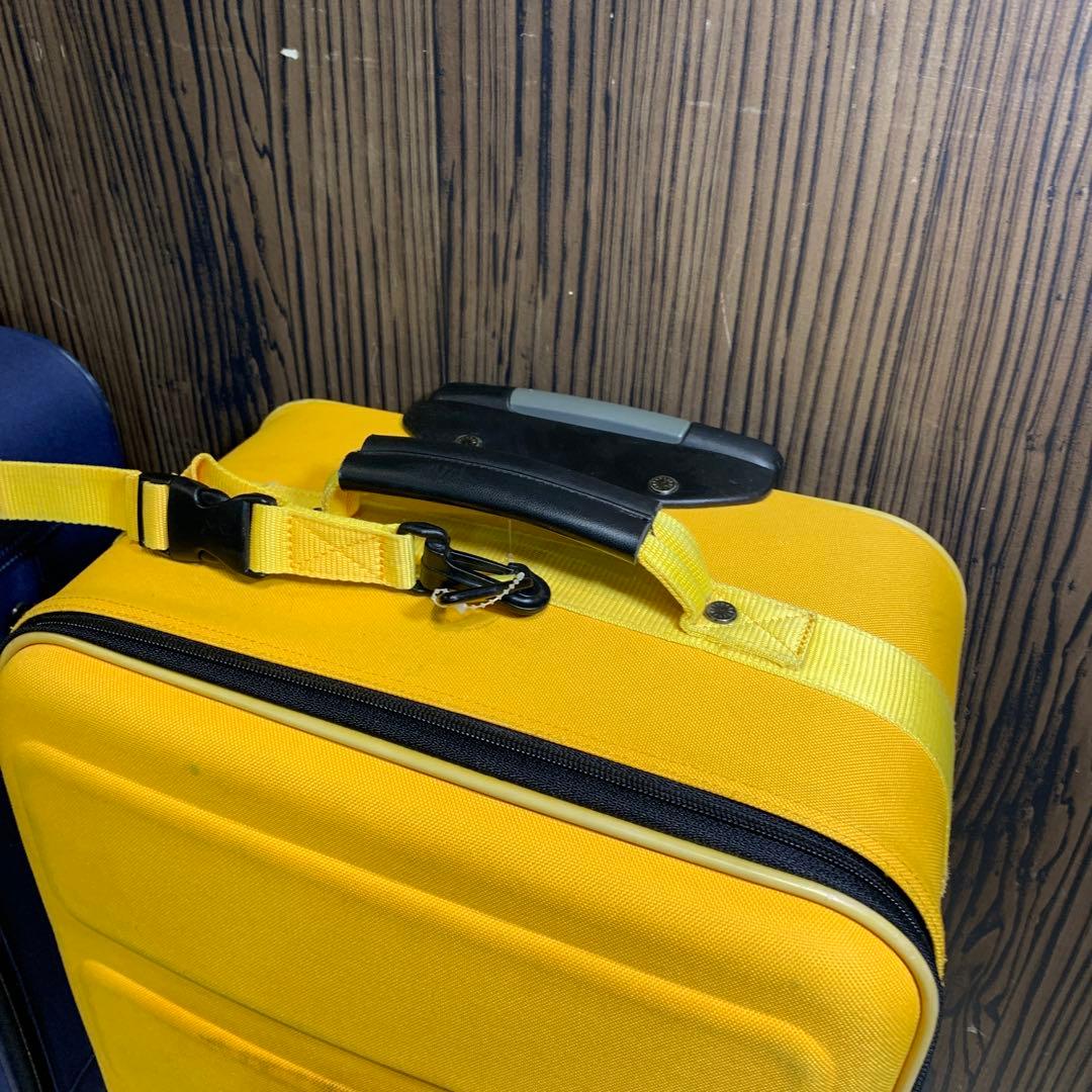 GERRY COSBY キャリーケース ネイビー イエロー セット - メルカリ