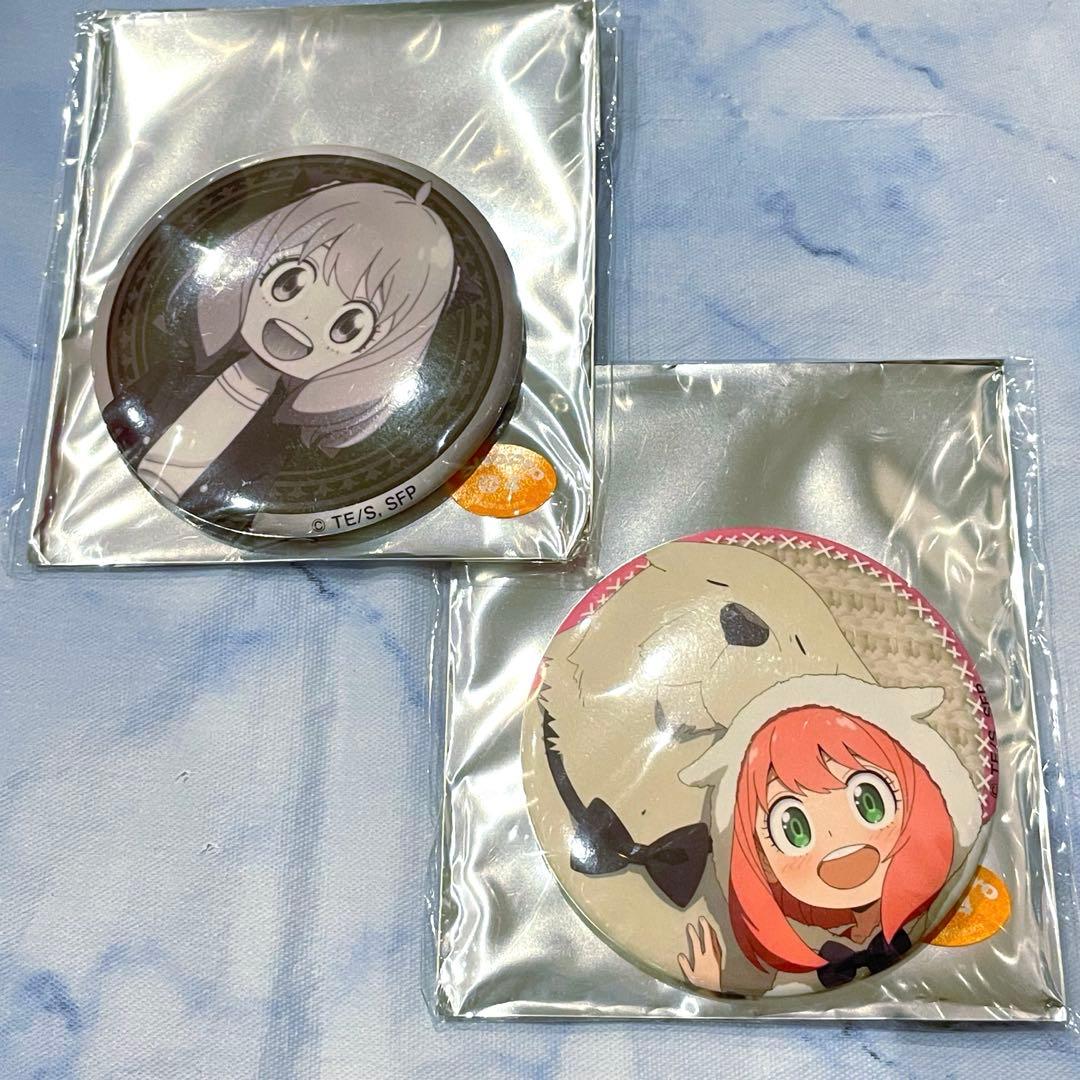 SPY×FAMILY スパイファミリー アーニャ ボンド 缶バッジ スーツ