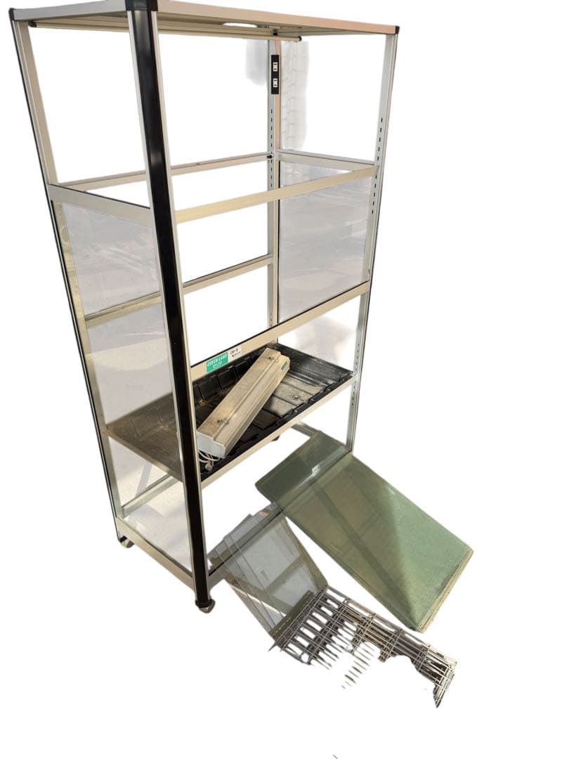 アルインコ GREEN LANDセリア ガラス温室 CM-8 ヒーター 熱板付 - メルカリ