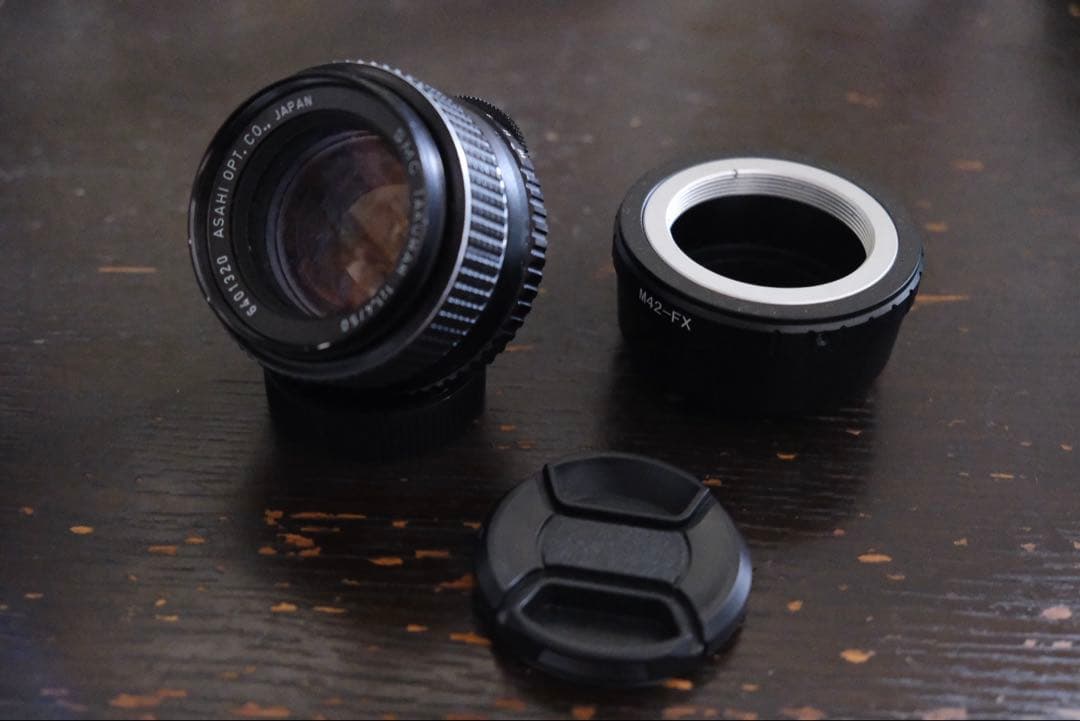 SMC Takumar 50mm F1.4 Fuji Xマウントアダプター付 SMC Takumar 50mm F1.4 Fuji Xマウントアダプター付