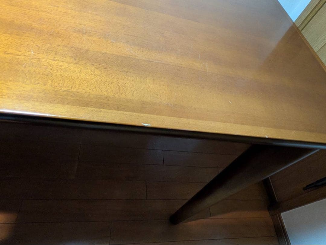 ■送料込■カリモク60+ ダイニングテーブル 木製家具食卓デスク ウォールナット