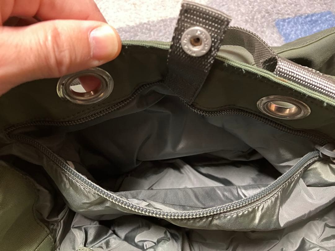 PRADA プラダ プラダスポーツ トートバッグ 2WAYグリーン 4VA512