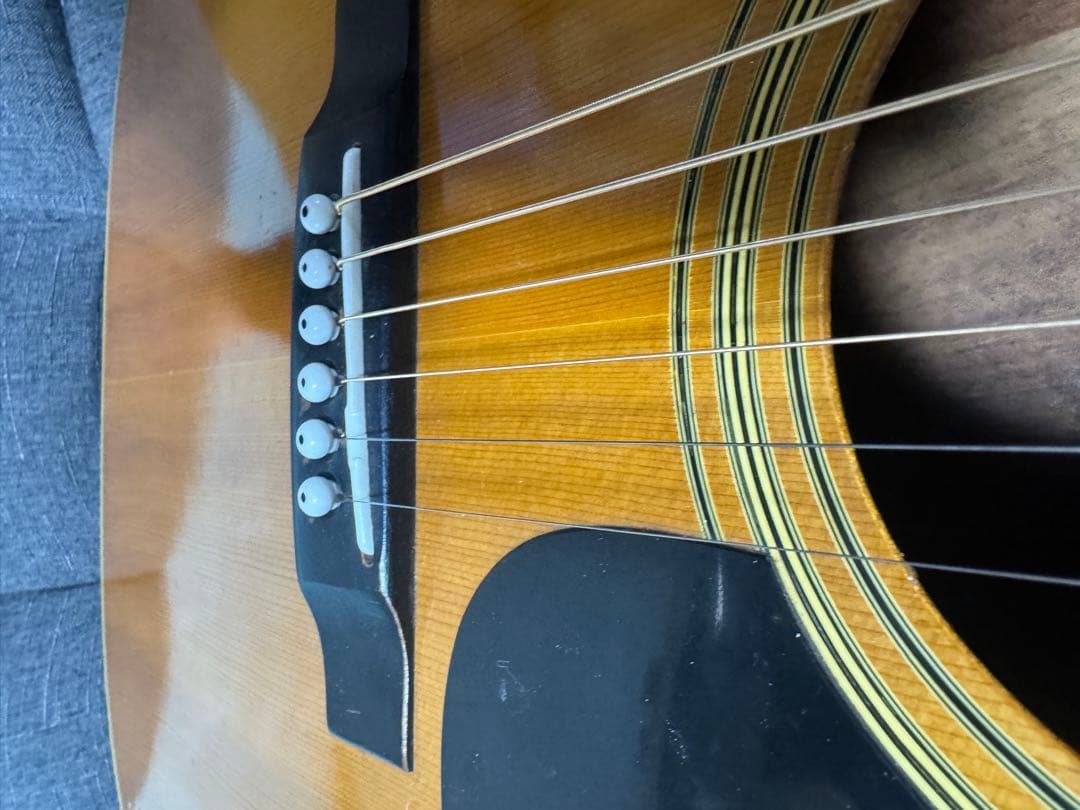 調整済み‼️低弦高‼️1970年代‼️ジャパンビンテージギター‼️ヤマキyw18