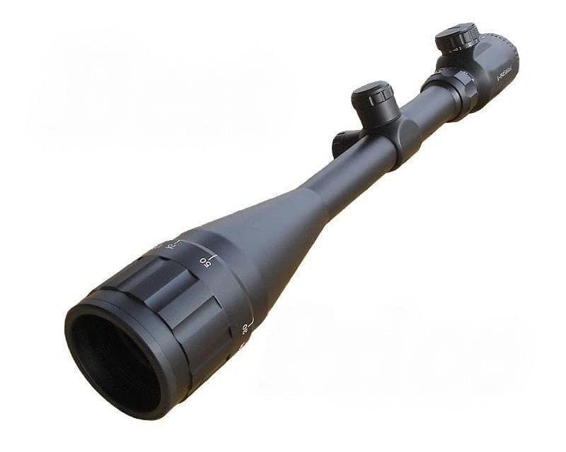 6-24x50赤緑イルミネートズームライフルスコープ【新品】6倍-24倍