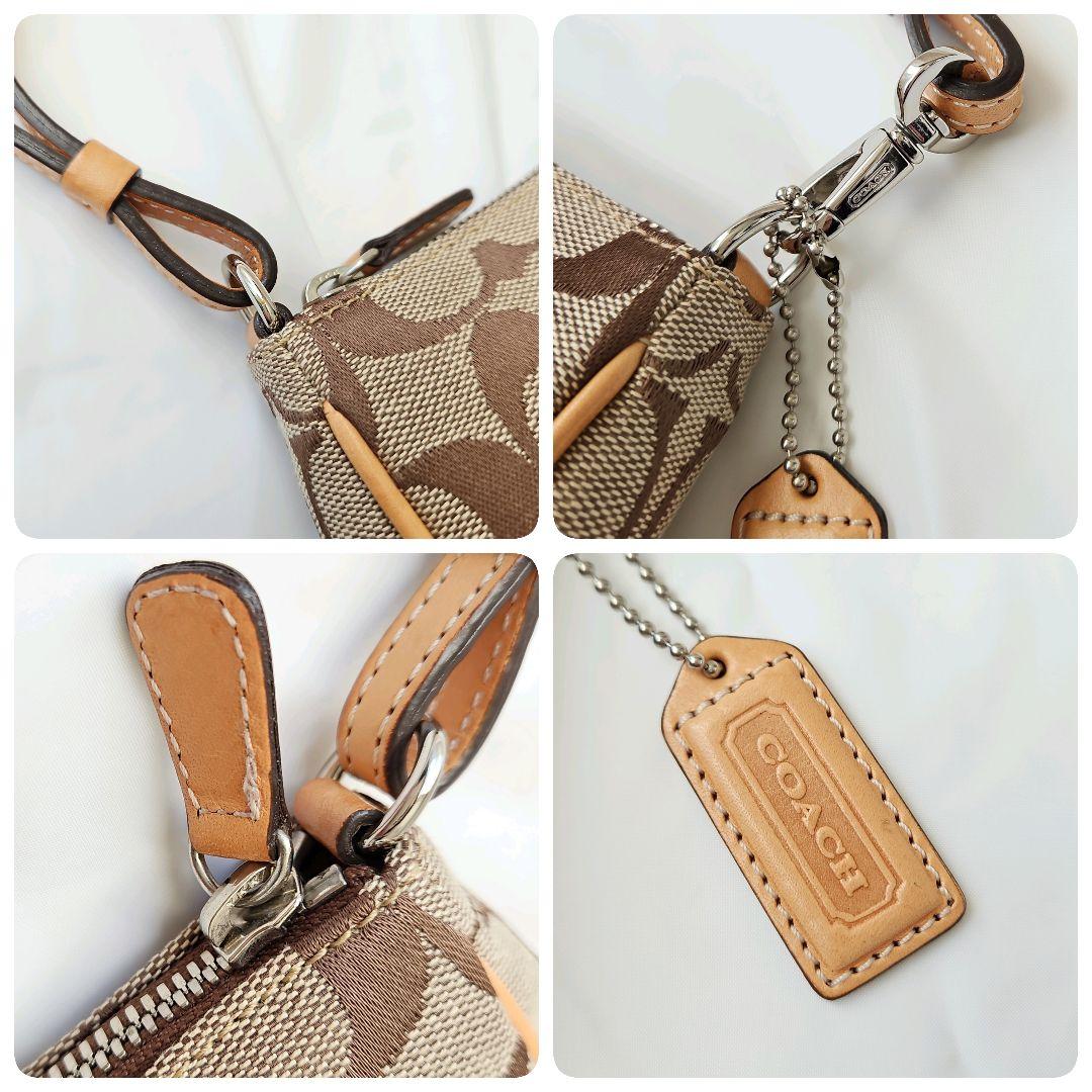バッグ Coach 6094 Signature Accessory pouch y2k