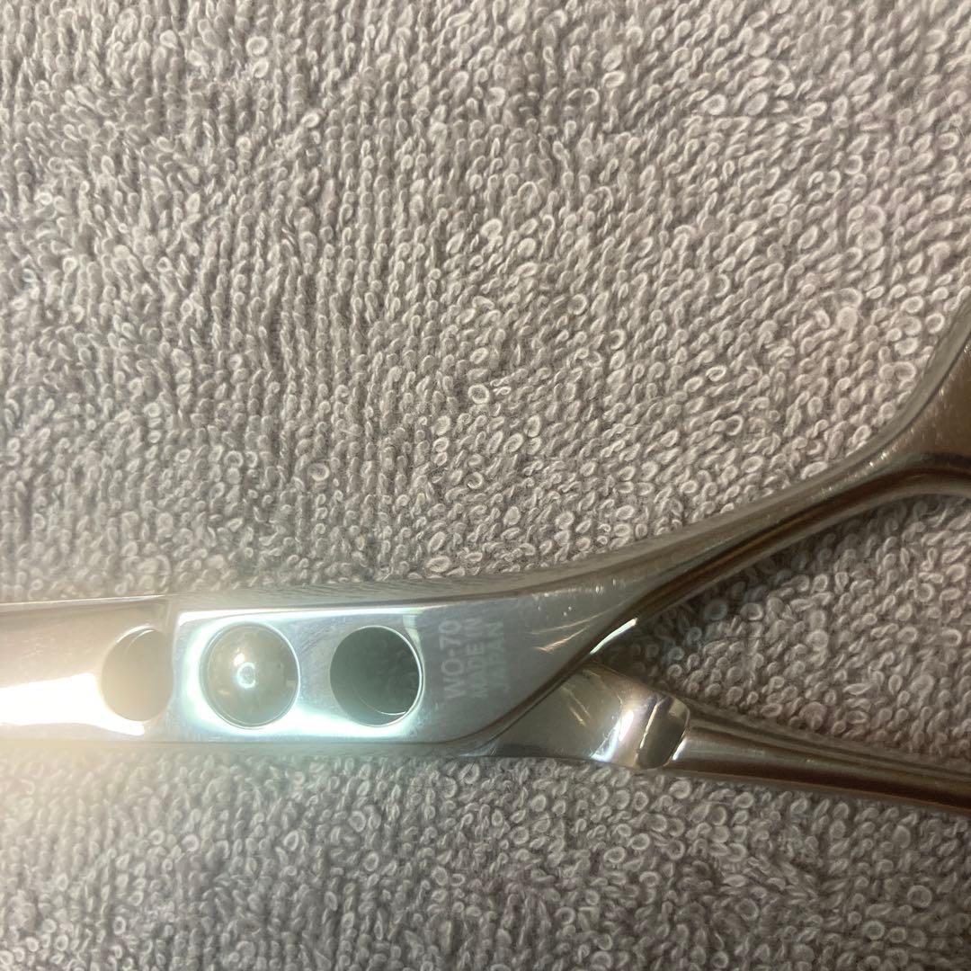 内海仕上げハサミ WO70 トリミングハサミ 箱付き