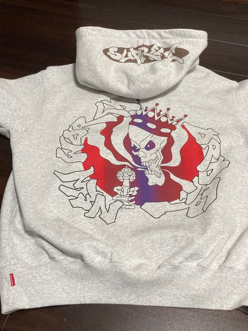 R*I様 シュプリーム　スエットパーカー　パーカー　サイズS ノースフェイス　N