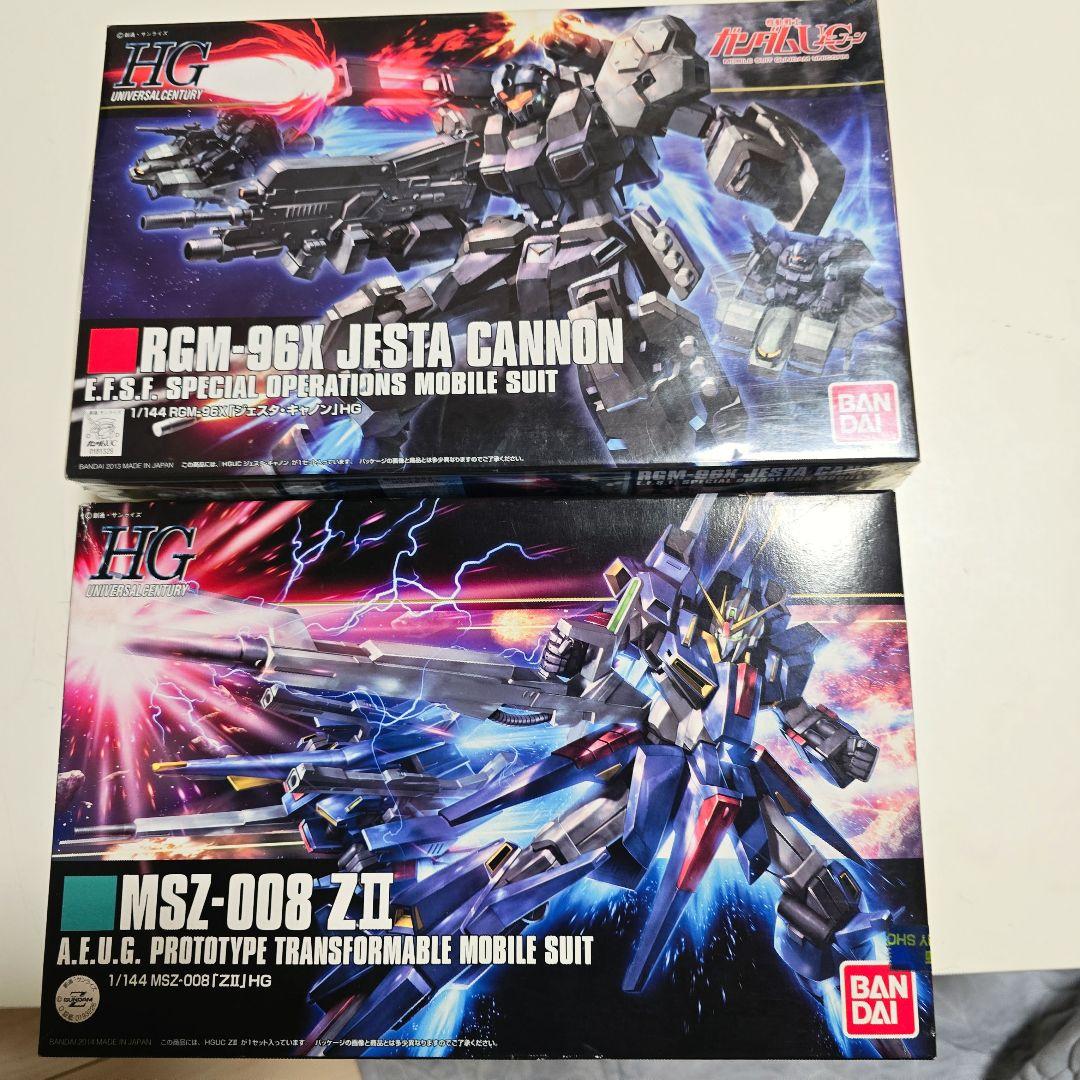 ガンプラ 3点セット JESTA CANNON ZII ReZEL TYPE-C