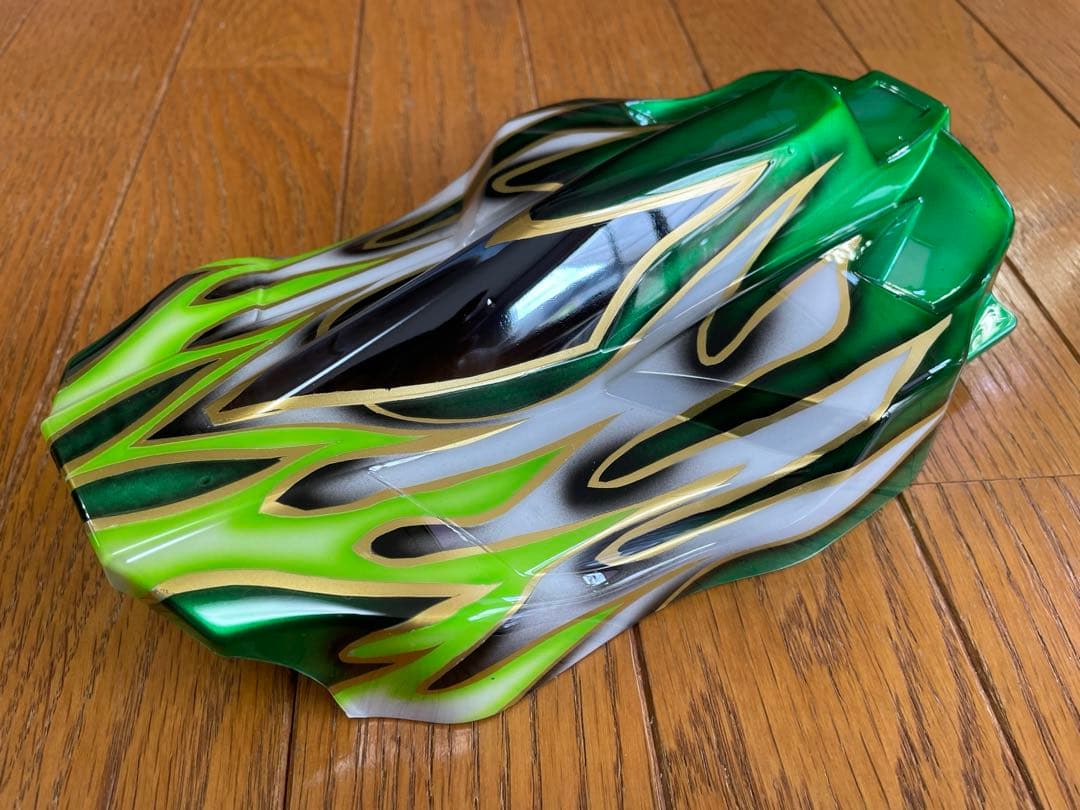 DB 01 ドゥルガ タミヤ新品塗装済ボディ 緑系