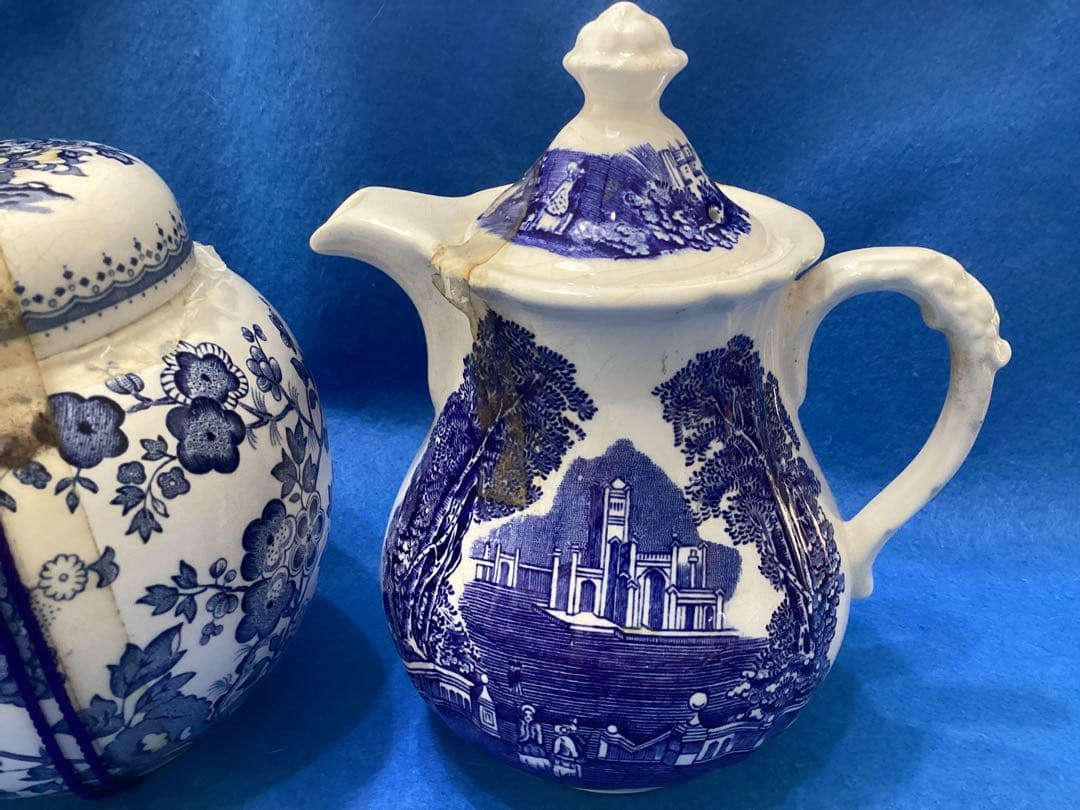 トワイニング＆メイソンズ　紅茶キャニスター　ティーポット　壷　未使用品　レトロ