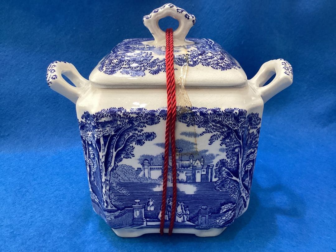 トワイニング＆メイソンズ　紅茶キャニスター　ティーポット　壷　未使用品　レトロ