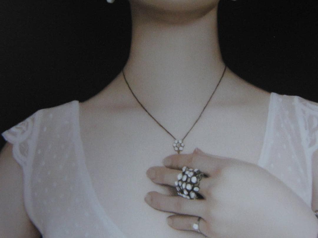 橋爪彩、【Accessories】、希少な額装用画集より、厳選、新品額装