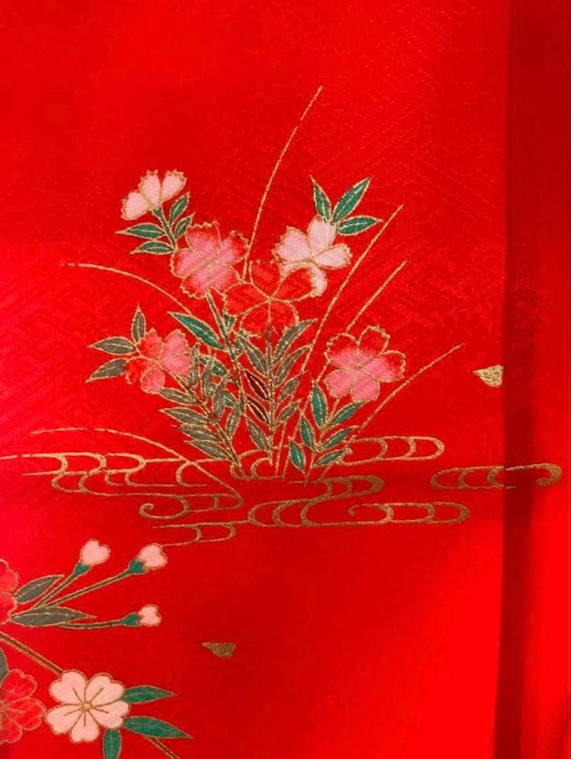 七五三　7歳　女の子　着物と小物セット