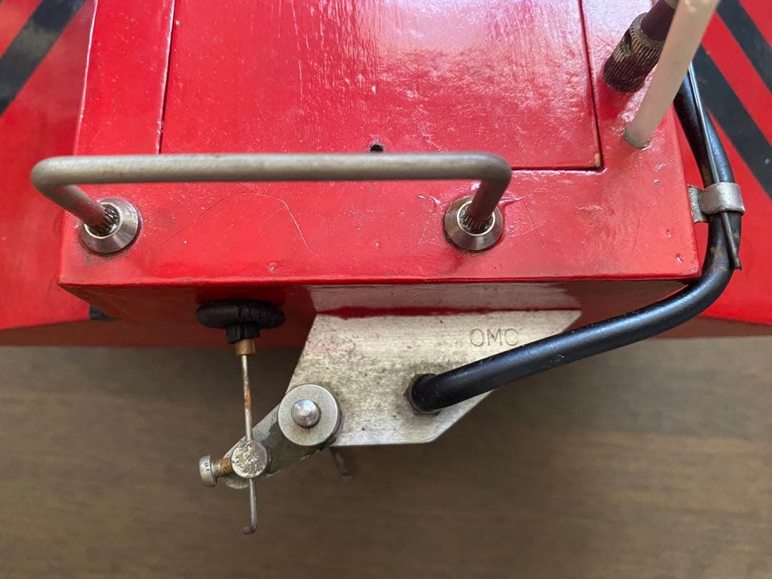 激レア 大島模型 マヌカイ 20 オメガタイプ RC艇ラジコンボート 当時物