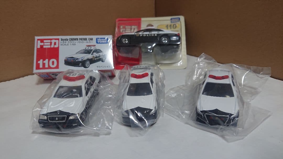 トミカ クラウン パトカー 5台セット 新品 未使用 廃盤 1円〜 トミカ