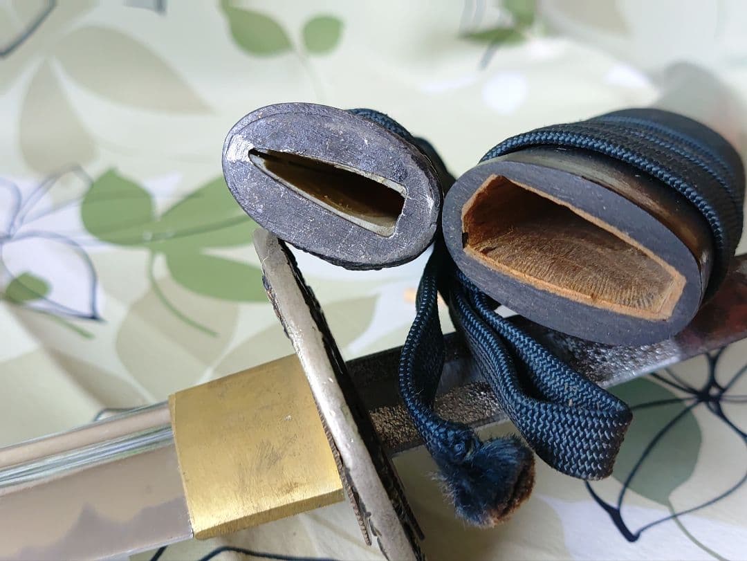 模造刀　模擬刀　居合刀　脇差　鍔がステキ