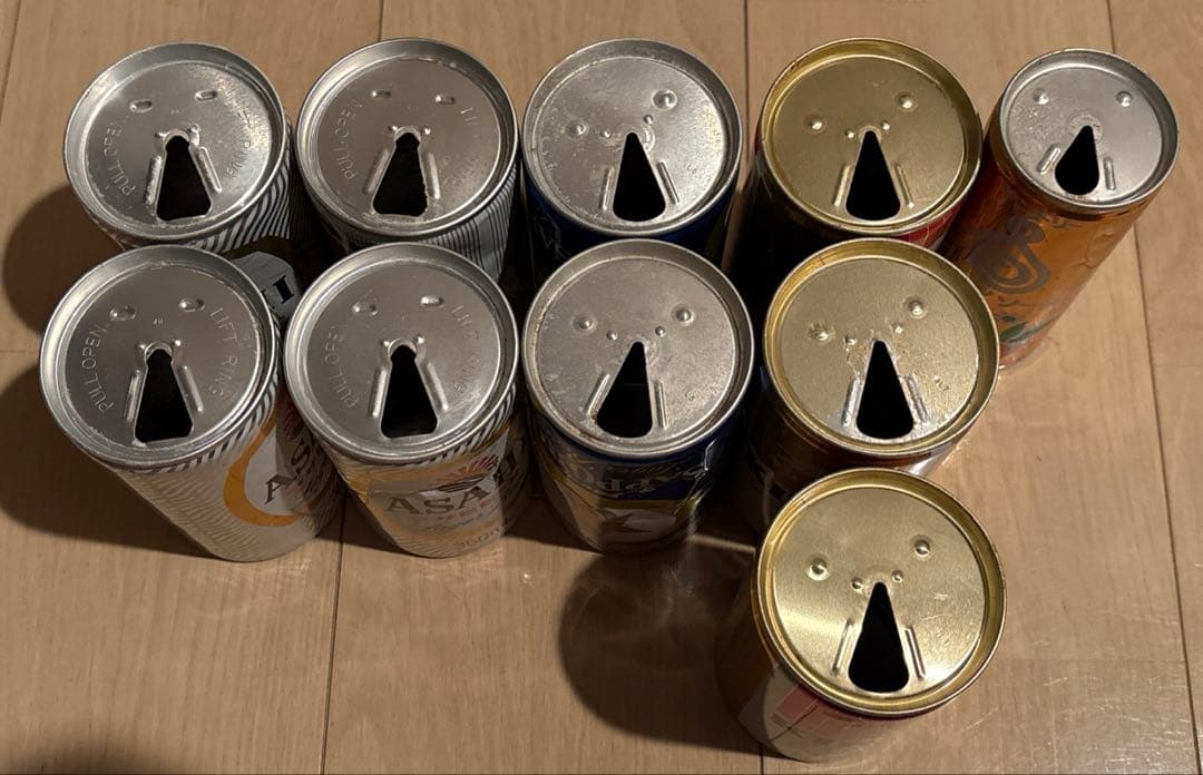 昭和レトロ ビンテージ ビール缶 空き缶 - メルカリ