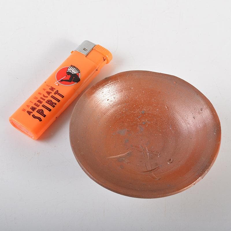 備前焼 人間国宝 藤原雄作 戌字刻 盃 共箱 V R7063 - メルカリ