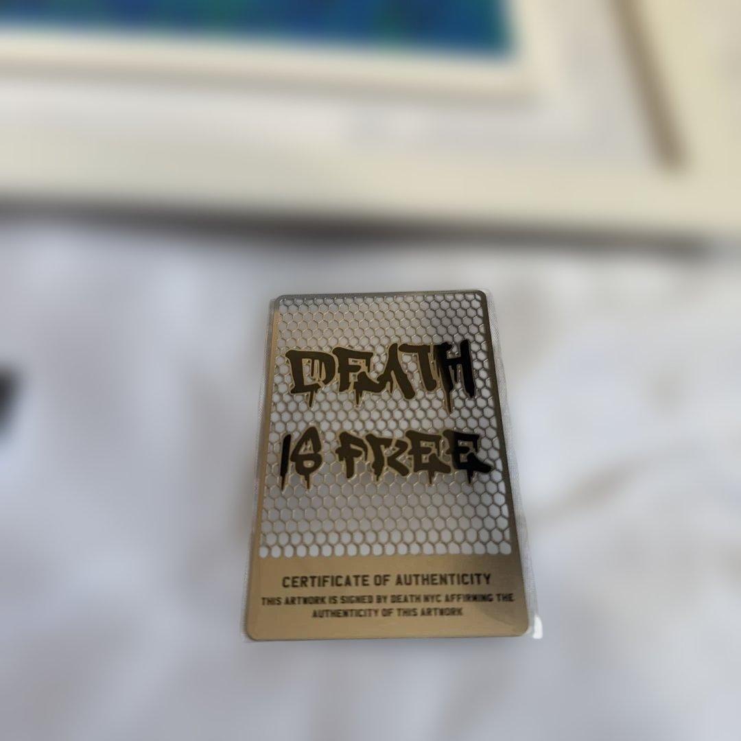 DEATH NYC 世界100枚限定 現代アートポスター 奈良美智 草間弥生