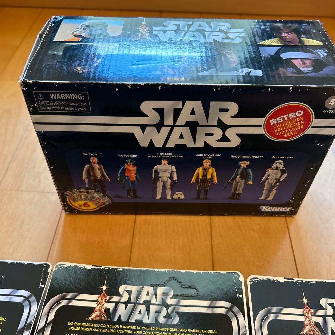 スターウォーズ レトロフィギュア 6体セット　ハンソロストームトルーパー